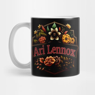 Ari Lennox Flower Vintage Mug